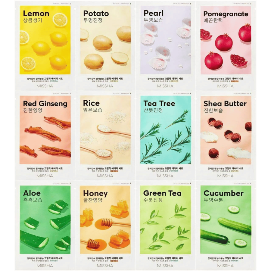 Airy Fit Sheet Mask – Tea & Glow