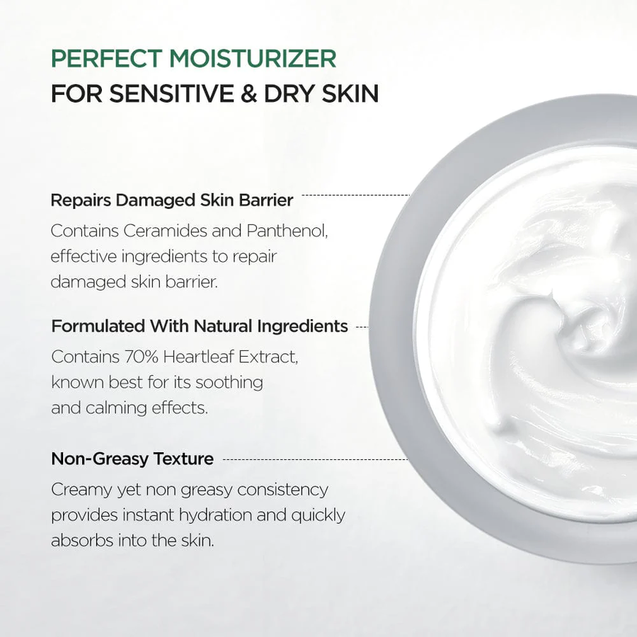Heartleaf 70% Intense Calming Cream