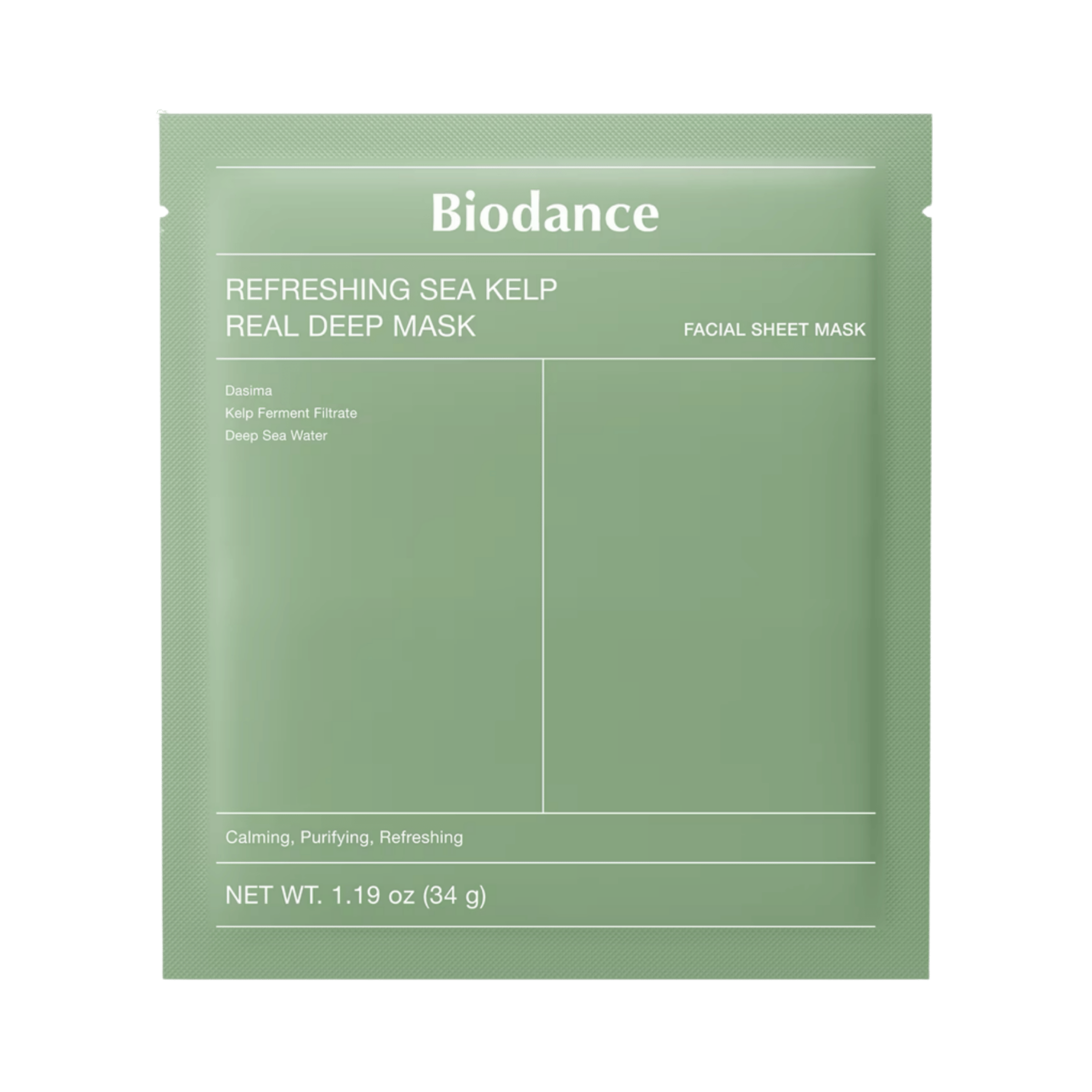 Refreshing Sea Kelp Real Deep Mask