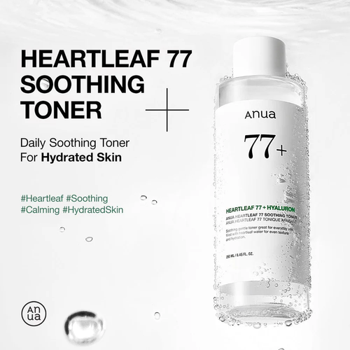 Hearleaf 77% soothing toner