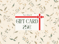 Cartes cadeaux