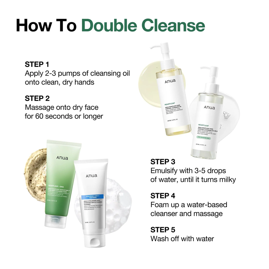 Heartleaf pore control cleansing oil