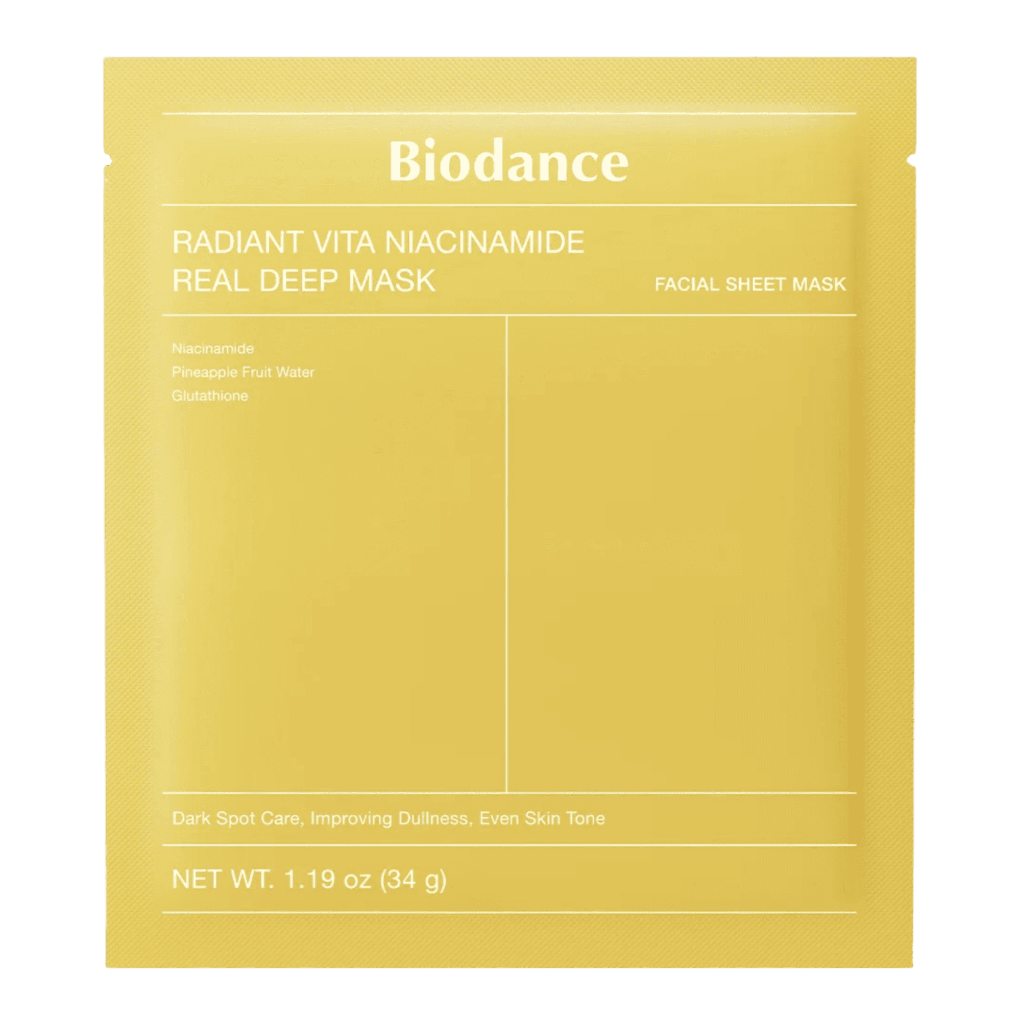 Radiant Vita Niacinamide Real Deep Mask