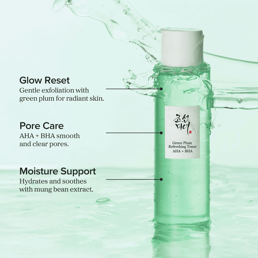 Green Plum Refreshing Toner: AHA + BHA